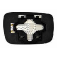 Дзеркальний елемент ACURA RL (04-12) лівий асферичний з обігрівом