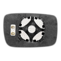 Дзеркальний елемент ACURA ZDX (09-13) лівий сферичний з обігрівом