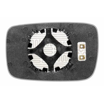 Елемент дзеркала заднього огляду ACURA ZDX (09-13) правий асферичний голубий з обігрівом