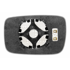 Дзеркальний елемент ACURA ZDX (09-13) правий сферичний голубий з обігрівом