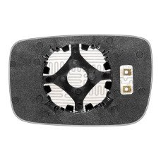 Зеркальный элемент ACURA ZDX (09-13) правый сферический с обогревом