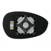 Дзеркальний елемент ALFA ROMEO 4C (13- ) лівий асферичний голубий з обігрівом