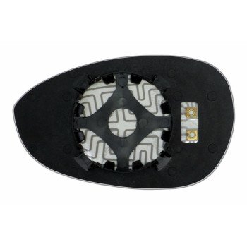 Зеркальный элемент ALFA ROMEO 4C (13- ) правый асферический голубой с обогревом