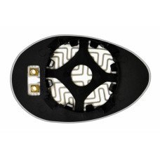 Зеркальный элемент ALFA ROMEO 156 (98-06) левый асферический голубой с обогревом