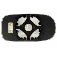 Дзеркальний елемент BYD Flyer II (05-08) основний сферичний з обігрівом