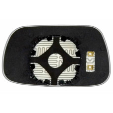 Дзеркальний елемент BYD F3 (06-08) правий сферичний з обігрівом