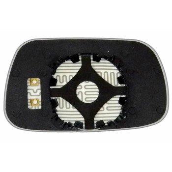 Зеркальный элемент BYD F3 (06-08) левый асферический с обогревом