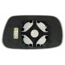 Зеркальный элемент BYD F3 (08- ) левый сферический с обогревом