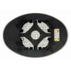 Дзеркальний елемент CHERY QQ6 (08- ) основний сферичний з обігрівом