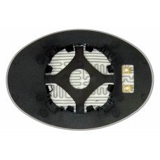 Дзеркальний елемент CHERY QQ6 (08- ) основний сферичний з обігрівом