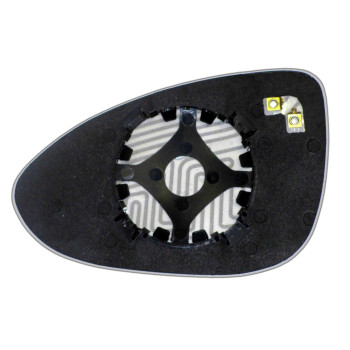 Елемент дзеркала заднього огляду CHEVROLET Aveo II (T300) (12- ) правий асферичний з обігрівом