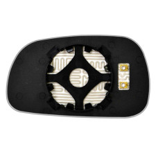 Дзеркальний елемент CHEVROLET Evanda (04-06) правий асферичний з обігрівом