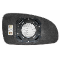 Дзеркальний елемент CHEVROLET Kalos (05-08) лівий асферичний з обігрівом