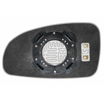 Елемент дзеркала заднього огляду CHEVROLET Kalos (05-08) правий сферичний з обігрівом
