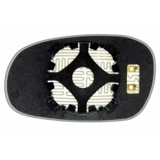 Зеркальный элемент CHEVROLET Lanos Type 1 (97-09) правый сферический с обогревом