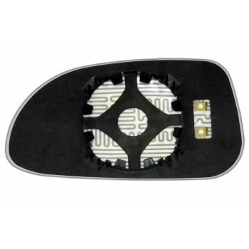 Елемент дзеркала заднього огляду CHEVROLET Nubira (03-04) правий сферичний з обігрівом