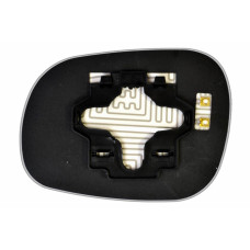 Зеркальный элемент CHEVROLET Tracker (98-04) правый сферический с обогревом