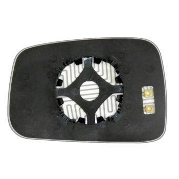 Елемент дзеркала заднього огляду CHEVROLET HHR (05-10) правий сферичний з обігрівом