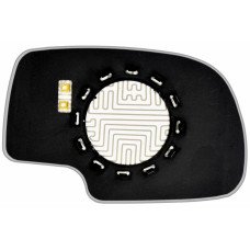 Дзеркальний елемент CHEVROLET Avalanche I (01-06) лівий сферичний з обігрівом