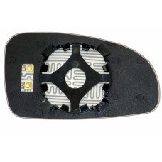 Зеркальный элемент CHEVROLET Aveo I Type B (03-08) левый асферический с обогревом