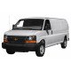 Лобовые, ветровые, боковые, зеркала, стекла, элементы, вкладыши для CHEVROLET Express (07- )
