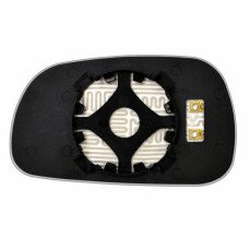 Зеркальный элемент CHEVROLET Evanda (04-06) правый сферический с обогревом