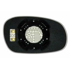 Зеркальный элемент CHEVROLET Lanos Type 2 (97-09) левый асферический с обогревом