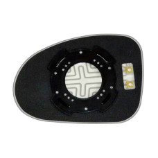 Зеркальный элемент CHEVROLET Spark (05-09) правый асферический с обогревом