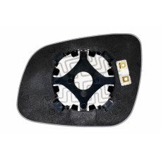 Зеркальный элемент CHEVROLET Spark (09-15) правый сферический с обогревом