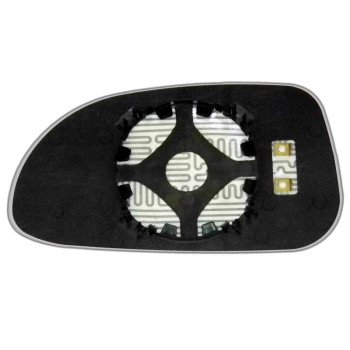 Елемент дзеркала заднього огляду CHEVROLET Nubira (03-04) правий асферичний з обігрівом