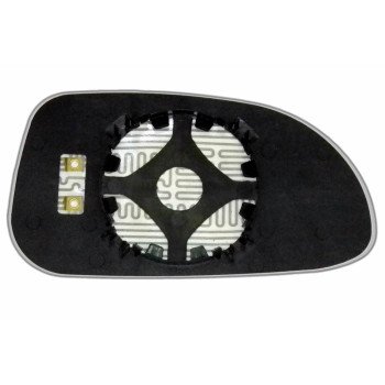 Зеркальный элемент CHEVROLET Nubira (03-04) левый асферический с обогревом