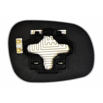 Елемент дзеркала заднього огляду CHEVROLET Tracker (98-04) лівий асферичний з обігрівом