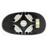 Дзеркальний елемент CHRYSLER Crossfire (03-07) правий асферичний з обігрівом