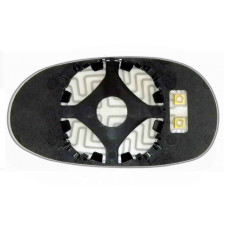 Дзеркальний елемент CHRYSLER Crossfire (03-07) правий асферичний з обігрівом