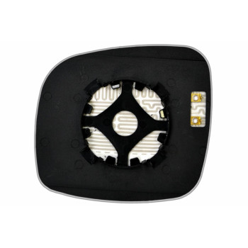 Елемент дзеркала заднього огляду CHRYSLER Town Country V (08-10) правий сферичний з обігрівом