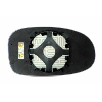 Дзеркальний елемент CHRYSLER Sebring I (97-02) лівий сферичний з обігрівом