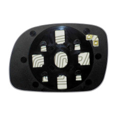 Зеркальный элемент CHRYSLER Voyager IV (01-08) правый асферический с обогревом