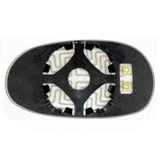 Дзеркальний елемент CHRYSLER Crossfire (03-07) правий асферичний з обігрівом