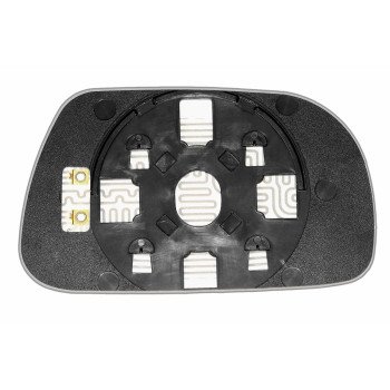 Елемент дзеркала заднього огляду CHRYSLER Pacifica (03-08) лівий сферичний з обігрівом