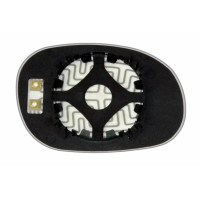 Зеркальный элемент CITROEN C-2 (98-09) левый асферический с обогревом