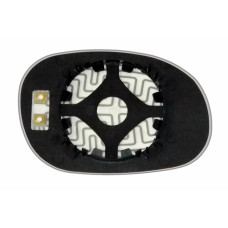 Зеркальный элемент CITROEN C-3 (02-09) левый сферический с обогревом