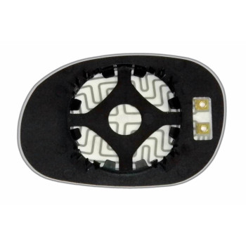 Елемент дзеркала заднього огляду CITROEN C-3 (02-09) правий сферичний з обігрівом