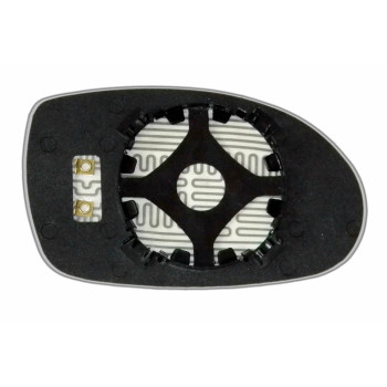 Елемент дзеркала заднього огляду CITROEN C-5 (01-08) лівий асферичний з обігрівом