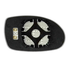 Дзеркальний елемент CITROEN C-5 (01-08) лівий сферичний з обігрівом