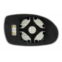 Дзеркальний елемент CITROEN C-5 (01-08) лівий асферичний голубий з обігрівом