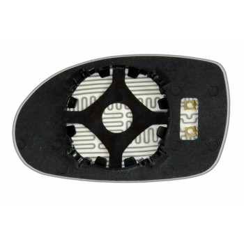 Елемент дзеркала заднього огляду CITROEN C-5 (01-08) правий сферичний голубий з обігрівом