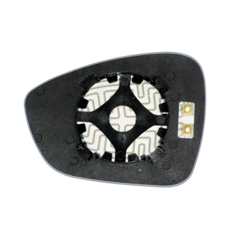 Елемент дзеркала заднього огляду CITROEN C-4 (11- ) правий асферичний голубий з обігрівом