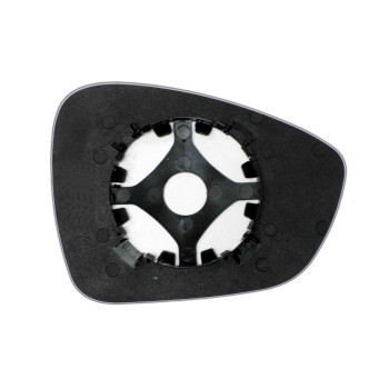 Зеркальный элемент CITROEN C-4 (11- ) левый сферический голубой