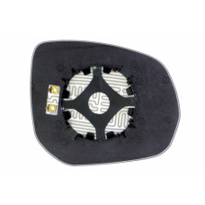 Дзеркальний елемент CITROEN C-4 Picasso (06-13) лівий асферичний з обігрівом