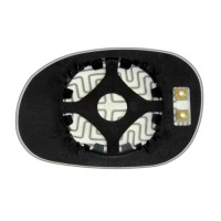 Дзеркальний елемент CITROEN Xsara Picasso (99-10) правий асферичний з обігрівом